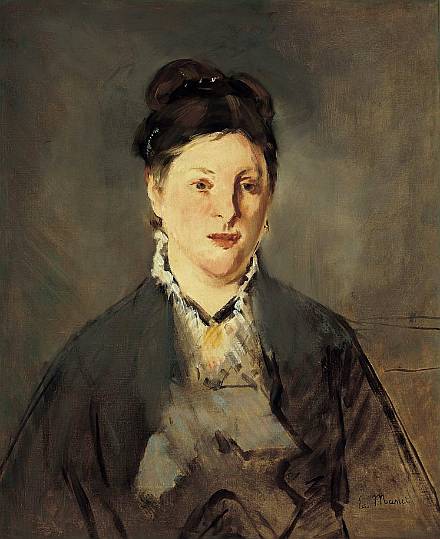 Full-face Portrait of Manet